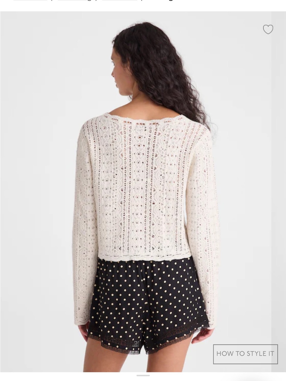NWT! Madewell Open-Knit Lace Cardigan - Retail $168 - Picture 5 of 11